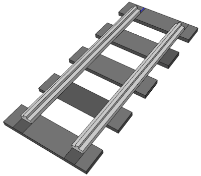 Schienenmodell 4.5V System